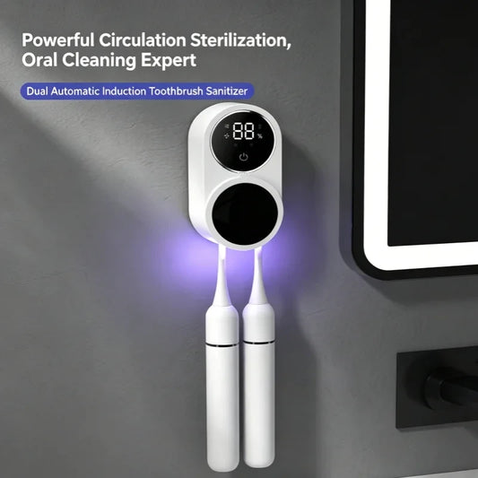Portable UV Toothbrush Sterilizer Case